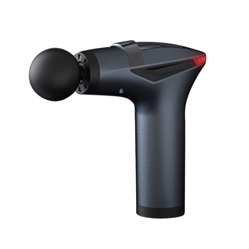 Pistola da massaggio ergonomica 3-in-1 con 5 testine e manico estensibile