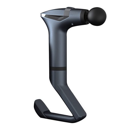 Pistola da massaggio ergonomica 3-in-1 con 5 testine e manico estensibile