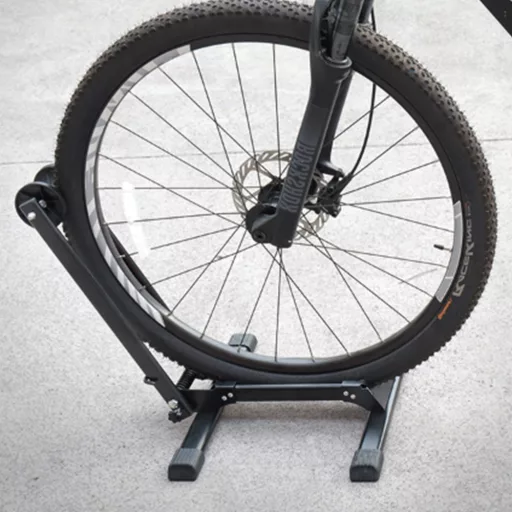 Supporto per biciclette pieghevole - Staffa in acciaio compatta per casa e ufficio