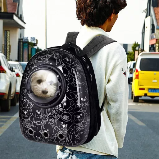 Zaino Porta Animali, Orso Nero
