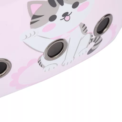 Zaino per animali domestici rosa con ventilazione e cupola trasparente