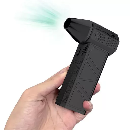 Mini Ventilatore Turbo - Raffreddamento Compatto ad Alta Potenza con Ricarica USB-C e 3 Impostazioni di Velocità