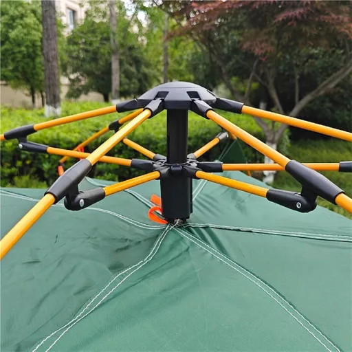 Tenda da campeggio automatica per 3 persone, impermeabile in poliestere 190T, montaggio rapido, 2x2m
