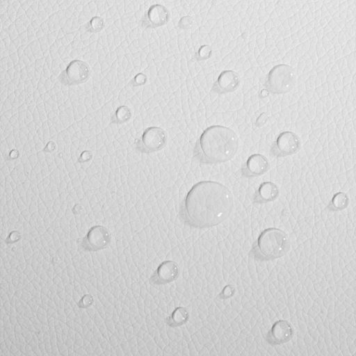 Sedia cosmetica ergonomica bianca con altezza e schienale regolabili