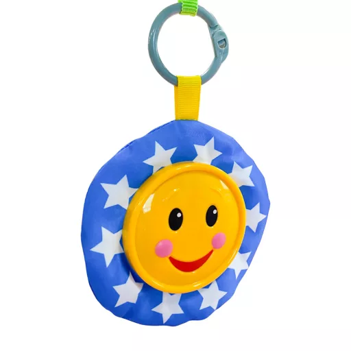 Sedia dondolo musicale vibrante per bambini con schienale regolabile e barra giochi - Fino a 18 kg, Rosa