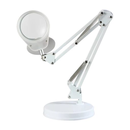 Lampada da tavolo ingrandente LED regolabile con ingrandimento 3x e testa rotante