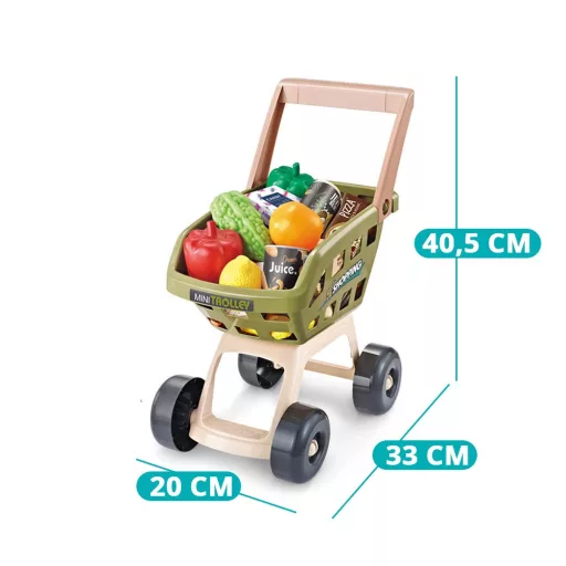 Set da gioco supermercato per bambini da 64 pezzi con accessori realistici