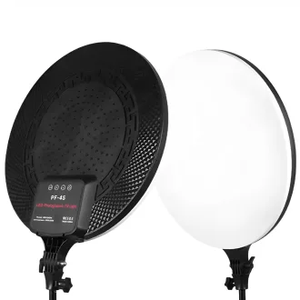   Anello di luce LED da 45 cm con luminosità e temperatura di colore regolabili per fotografia e video