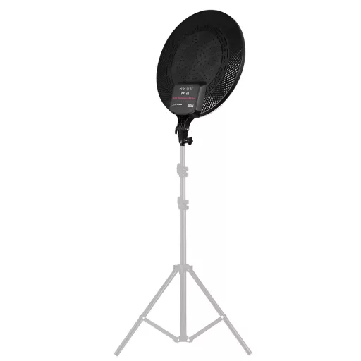 Anello di luce LED da 45 cm con luminosità e temperatura di colore regolabili per fotografia e video