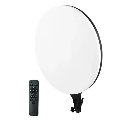 Anello di luce LED da 45 cm con luminosità e temperatura di colore regolabili per fotografia e video