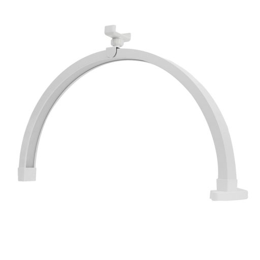 Lampada cosmetica LED a forma di luna - Design a mezzaluna con luminosità regolabile per trattamenti di trucco e unghie