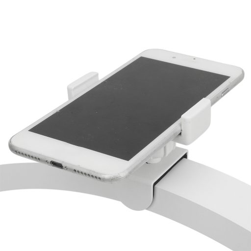 Lampada cosmetica LED a forma di luna - Design a mezzaluna con luminosità regolabile per trattamenti di trucco e unghie