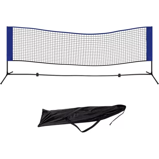 Rete Sportiva Regolabile in Altezza per Badminton, Tennis e Pallavolo - Portatile e Versatile