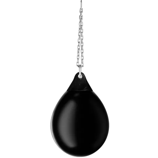 Sacco da Boxe Riempito d'Acqua con Catena, Nero