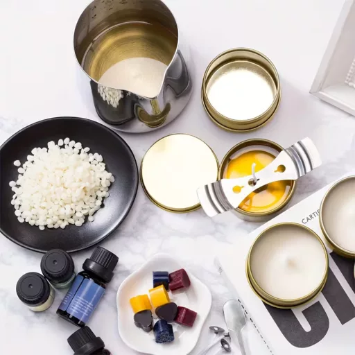 Set per la creazione di candele