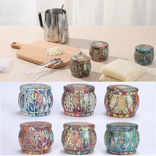 Set per la creazione di candele
