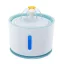 Fontana per animali domestici - Capacità 2,4L, Funzionamento Silenzioso, Acqua Filtrata per Gatti e Cani di Piccola Taglia