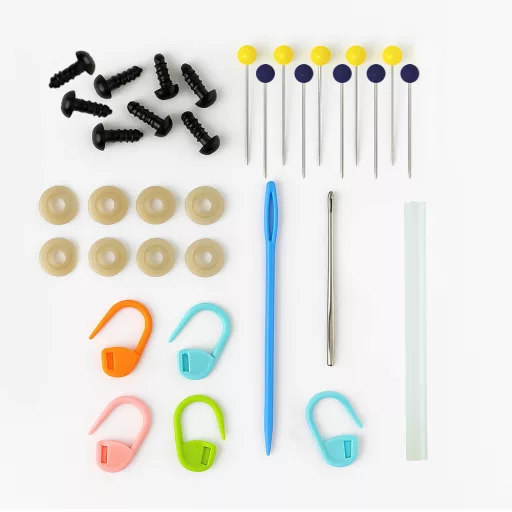 Kit di uncinetto per animali da 4 pezzi per principianti – Set DIY completo con filato e strumenti