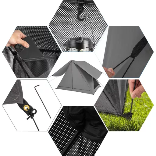 Tenda da Campeggio con Borsa da Trasporto