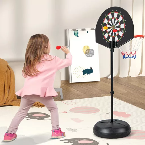 Canestro da Basket 2-in-1 con Bersaglio