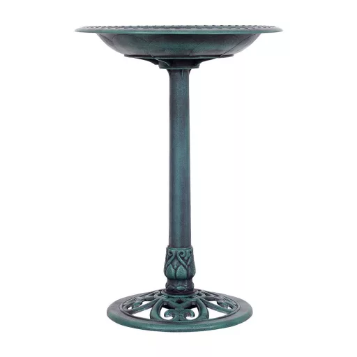 Fontana per Uccelli in Plastica, Verde
