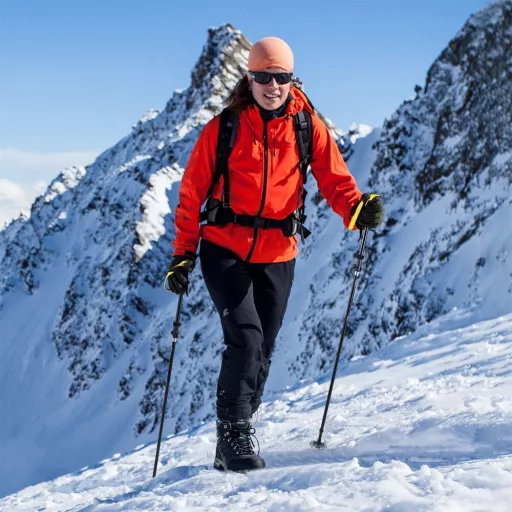 Bastone da trekking ultraleggero regolabile 115-130 cm