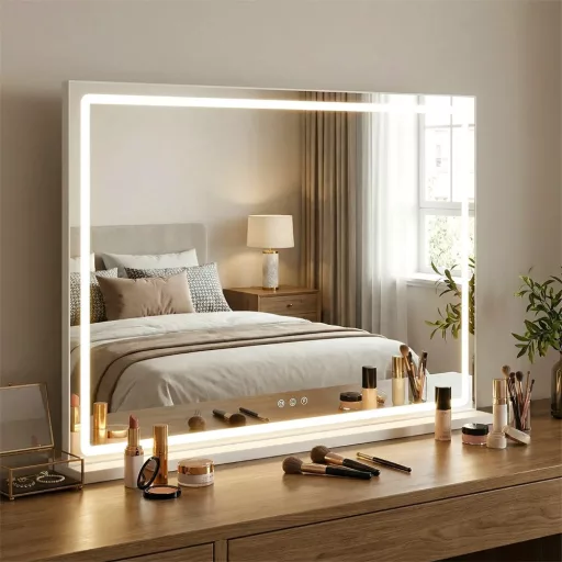 Specchio trucco hollywood LED 80x14x62,5 cm