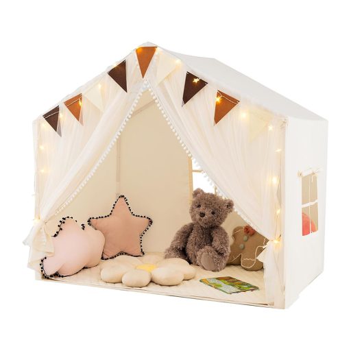 Tenda da Gioco con Luci Stellari, Beige
