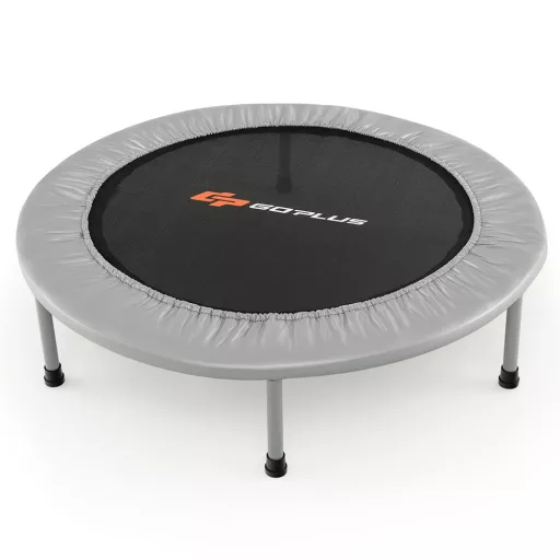 Trampolino 95cm, grigio