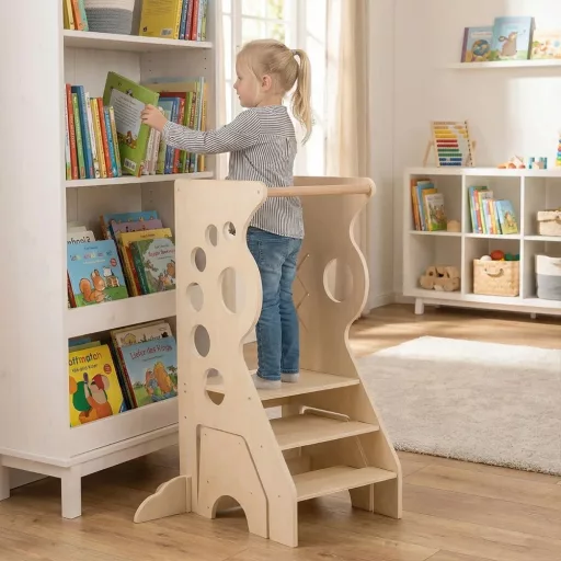 Sgabello per bambini in legno