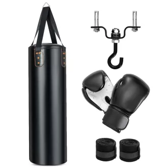 Sacco da boxe appeso 4 pezzi