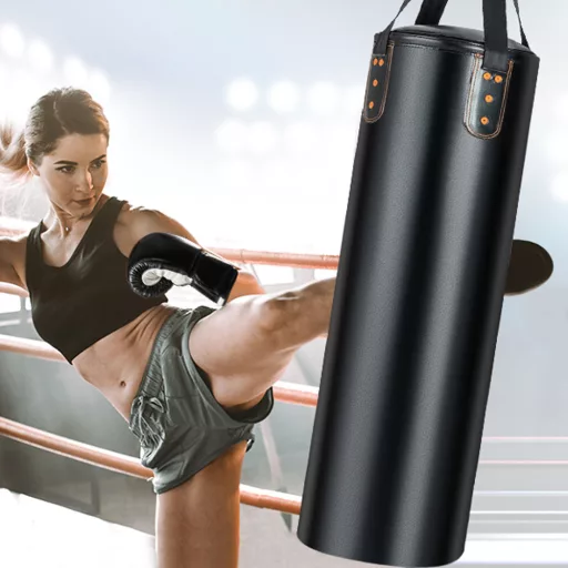 Sacco da boxe appeso 4 pezzi