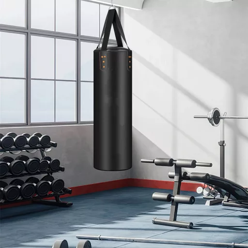 Sacco da boxe appeso 4 pezzi
