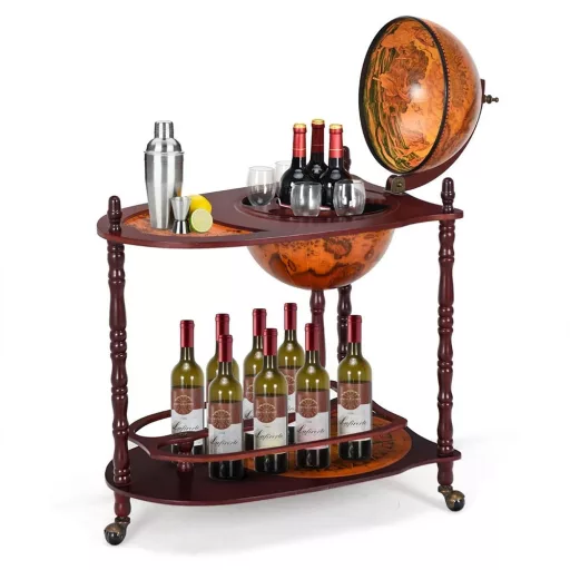 Portabottiglie da Vino a Forma di Globo