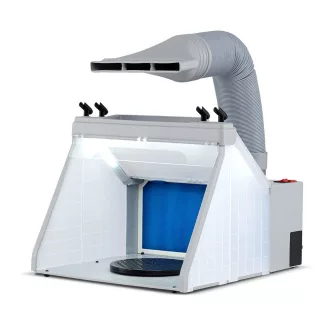 Cabina da Pittura Portatile con Estrattore