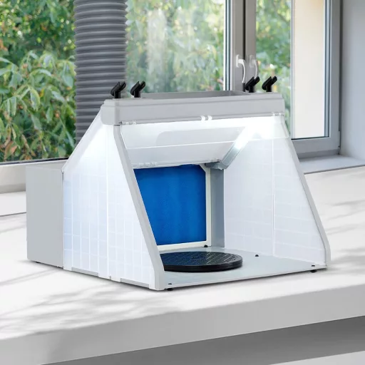 Cabina da Pittura Portatile con Estrattore