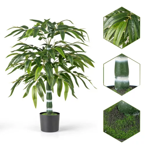 Piante artificiali in bambù 1m 2 pezzi