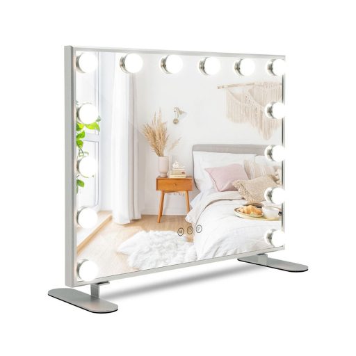 Specchio Cosmetico da Tavolo con Illuminazione LED