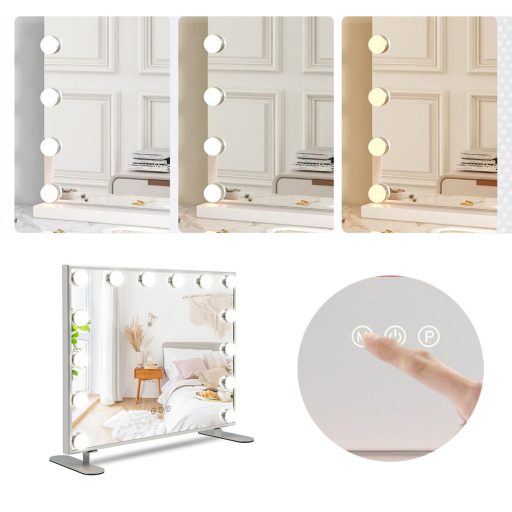 Specchio Cosmetico da Tavolo con Illuminazione LED