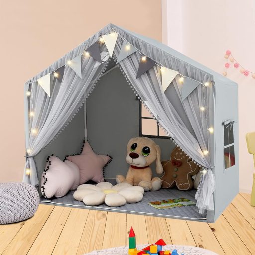 Tenda gioco con luci, grigia