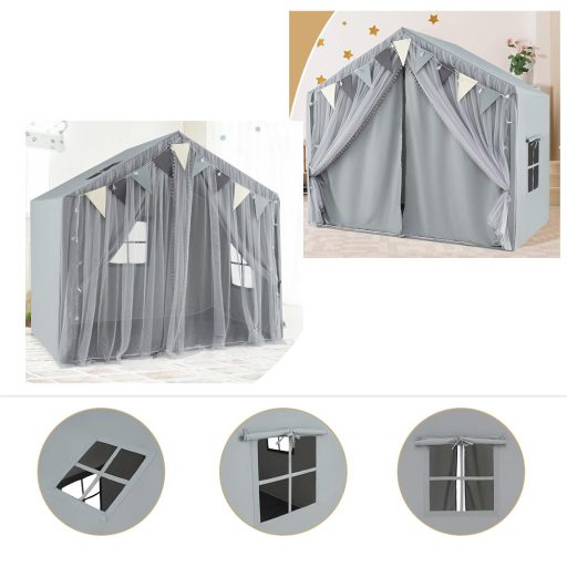 Tenda gioco con luci, grigia