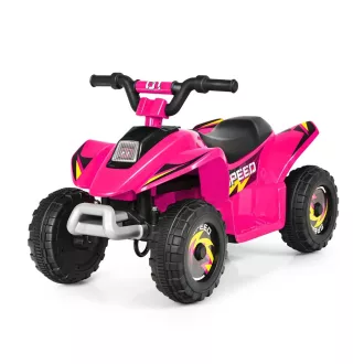 Quad elettrico per bambini a batteria, rosa