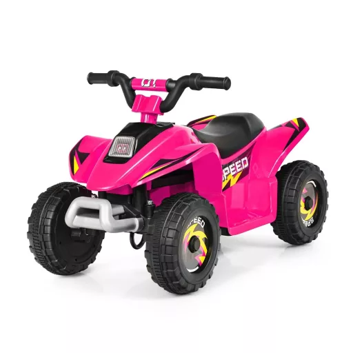 Quad elettrico per bambini a batteria, rosa