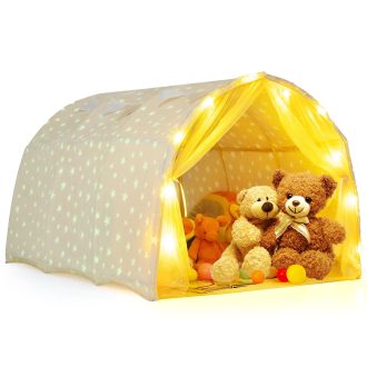 Tenda per bambini 2 in 1, beige