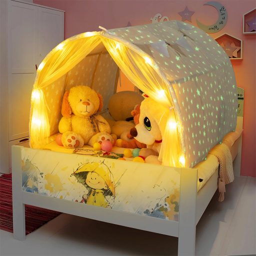 Tenda per bambini 2 in 1, beige