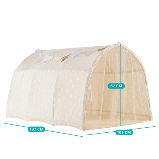 Tenda per bambini 2 in 1, beige