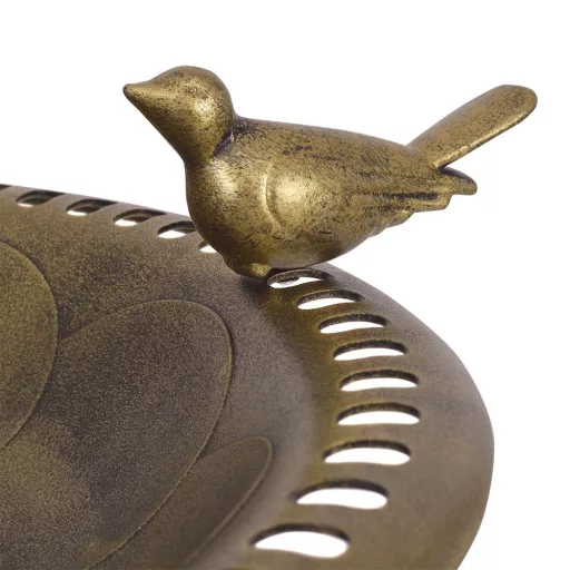 Fontana per Uccelli in Plastica, Bronzo