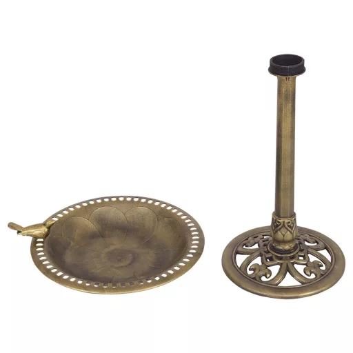 Fontana per Uccelli in Plastica, Bronzo