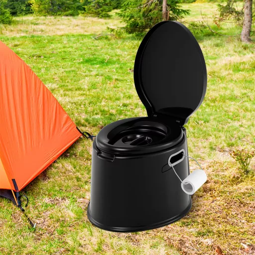 Toilette Portatile Nera