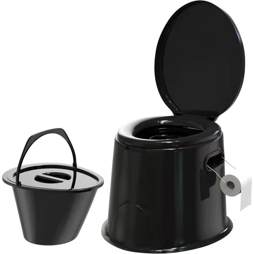 Toilette Portatile Nera